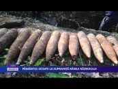 Pământul scoate la suprafaţă rănile războiului