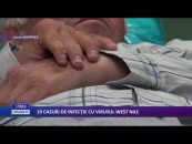 19 CAZURI DE INFECŢIE CU VIRUSUL WEST NILE