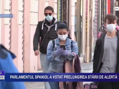 Parlamentul spaniol a votat prelungirea stării de alertă
