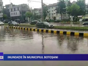 Inundație în municipiul Botoșani
