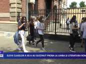 A început examenul de Bacalaureat 2020