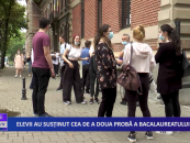 Elevii au susținut cea de-a doua probă a bacalureatului