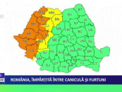 România, împărțită între caniculă și furtuni