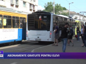 Abonamente gratuite pentru elevi