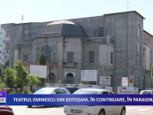 Teatrul Eminescu din Botoșani în continuare în paragină