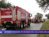Accident groaznic pe un drum din localitatea Bălușeni