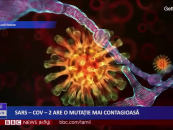SARS-COV 2 are o mutație mai contagioasă