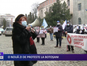 O nouă zi de proteste la Botoșani
