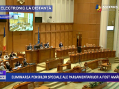 Eliminarea pensiilor speciale ale parlamentarilor a fost amânată