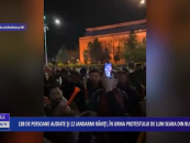 188 de persoane audiate și 12 jandarmi răniți, în urma protestului de luni seara din București