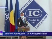 Institutul „Cantacuzino” – 100 de ani de la înființare