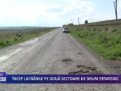 Încep lucrările pe două sectoare de drum strategic