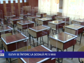 Elevii se întorc la școală pe 5 mai