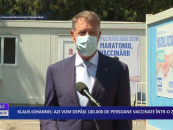 Klaus Iohannis: azi vom depăși 100.000 de persoane vaccinate într-o zi