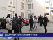 Elevii vor să fie vaccinați anti covid