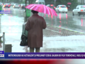 Meteorologii au actualizat și prelungit Codul galben de ploi