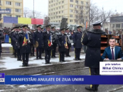 Manifestări anulate de ziua unirii