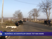 Numărul accidentelor grave tot mai mare