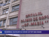 Numărul elevilor cu COVID-19 tot mai mare