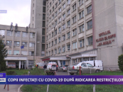 COPII INFECTAȚI CU COVID-19 DUPĂ RIDICAREA RESTRICȚIILOR