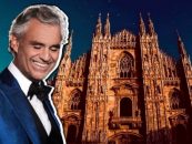 Andrea Bocelli a susținut un concert live la Domul din Milano