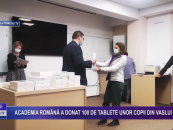 Academia română a donat 100 de tablete unor copii
