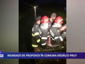 Inundații de proporții în comuna Rădăuți Prut