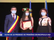 Elevii de 10, premiați de primăria municipiului Iași