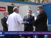 Vizită neanunțată a Ministrului sănătății la spitalul din Botoșani