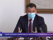 Vizită oficială a ministrului Tineretului și Sportului la Iași