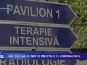 Iași: 311 cazuri noi de infectare cu coronavirus
