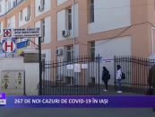 267 de noi cazuri de CoViD-19 în Iași