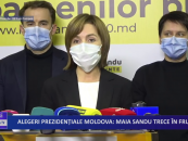 Alegeri prezidențiale Moldova: Maia Sandu trece în frunte
