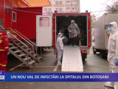 Un nou val de infectări la Spitalul din Botoșani