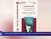 Editura Cartea Românescă Educațional a lansat cel mai recent studiu despre Lucian Blaga