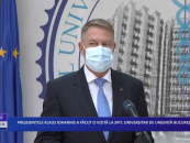 Klaus Iohannis a făcut o vizită la Spitalul Universitar de Urgență București