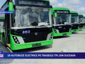Zece autobuze electrice pe traseele TPL din Suceava