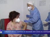 A început oficial campania de vaccinare anti CoViD-19 la Botoșani