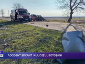 Accident șocant în județul Botoșani