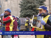 O nouă zi de proteste la Botoșani