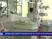 Primul nou născut diagnosticat cu CoViD-19 în Botoșani