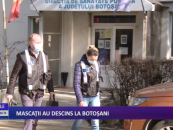 Mascații au descins la Botoșani