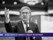 Academicianul Nicolae Dabija a trecut în neființă