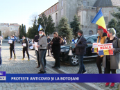 Proteste anticovid și la Botoșani