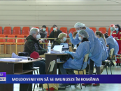 Moldovenii vin să se imunizeze în România