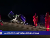 Accident infiorator in Botosani