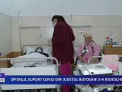 Spitalul suport covid din judetul Botosani s-a redeschis