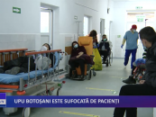 UPU Botoșani este sufocată de pacienți