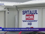 S-a redeschis Spitalul modular de la Lețcani