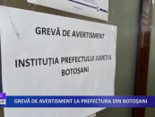 Grevă de avertisment la prefectura din Botoșani
